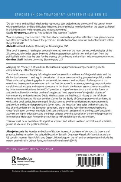 Produktbild: Mapping the New Left Antisemitism