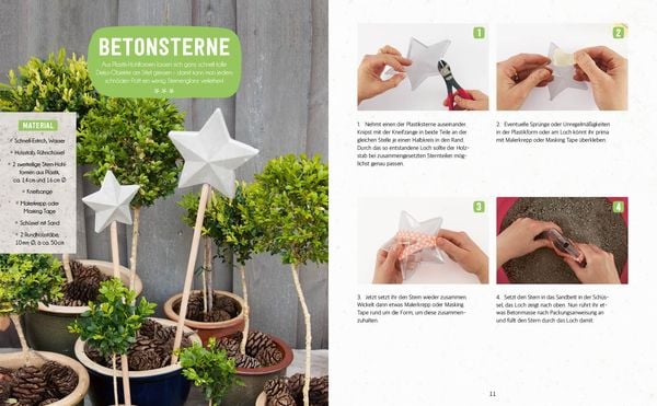 Produktbild: Beton-Deko f&uuml;r den Garten