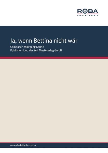 Produktbild: Ja, wenn Bettina nicht w&auml;r'
