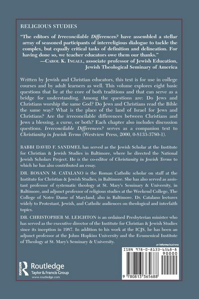 Produktbild: Irreconcilable Differences? A Learning Resource For Jews And Christians