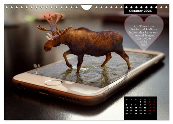 Produktbild: Handy-Kunst by VogtArt (Wandkalender 2026 DIN A4 quer), CALVENDO Monatskalender