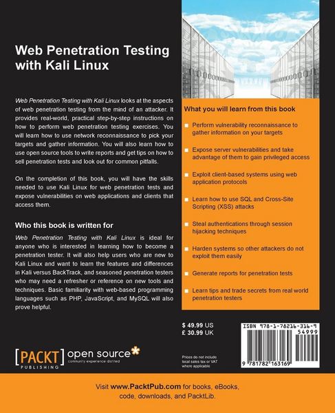 Produktbild: Web Penetration Testing with Kali Linux