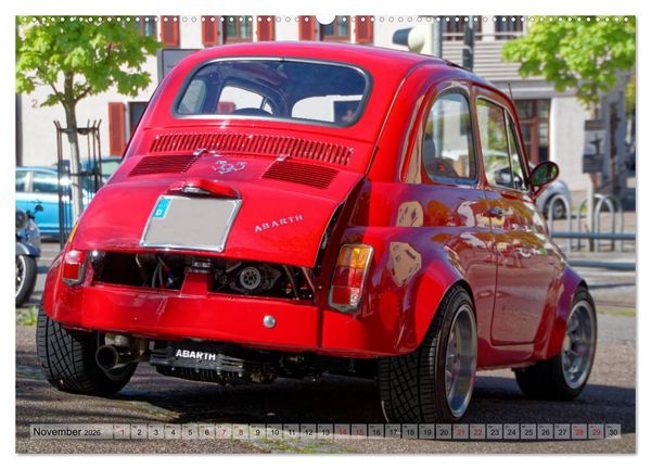 Produktbild: Cinquecento Der kleine Italiener - 60 Jahre zeitloses Kultobjekt (hochwertiger Premium Wandkalender 2026 DIN A2 quer), Kunstdruck in Hochglanz