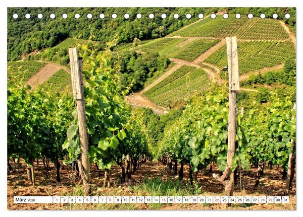 Produktbild: Sehenswertes Ahrtal - Von Altenahr bis Bad Neuenahr (Tischkalender 2026 DIN A5 quer), CALVENDO Monatskalender