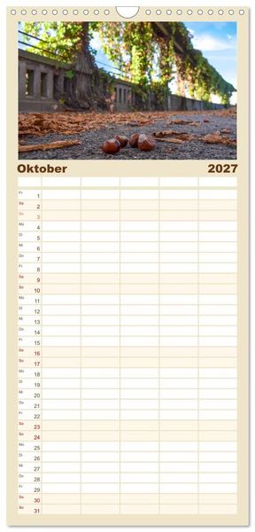 Produktbild: Familienplaner 2027 - Kassel begeistert mit 5 Spalten (Wandkalender, 21 x 45 cm) CALVENDO
