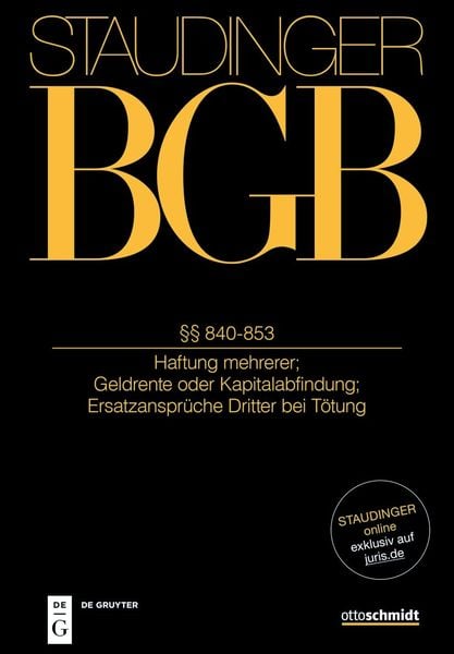 Produktbild: &sect;&sect; 840-853