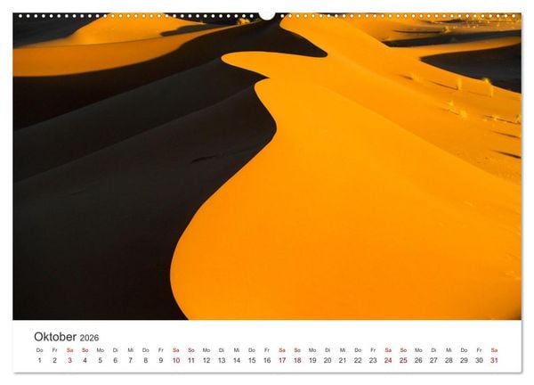 Produktbild: Sahara - Die gr&ouml;&szlig;te Trockenw&uuml;ste der Welt. (hochwertiger Premium Wandkalender 2026 DIN A2 quer), Kunstdruck in Hochglanz