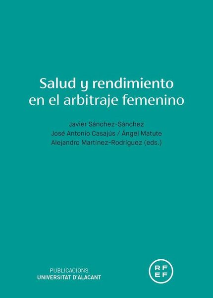 Produktbild: Salud y rendimiento en el arbitraje femenino