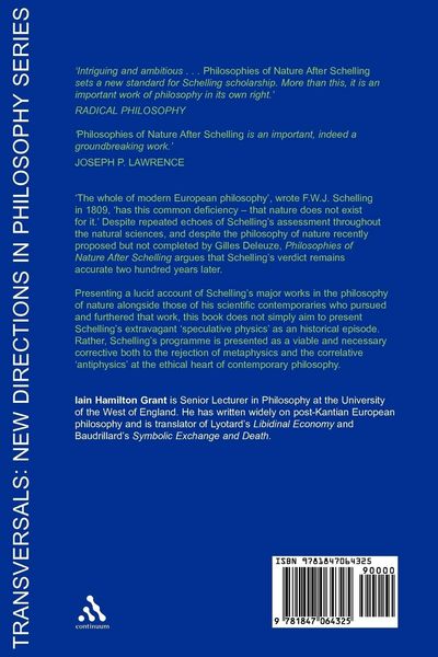 Produktbild: Philosophies of Nature After Schelling