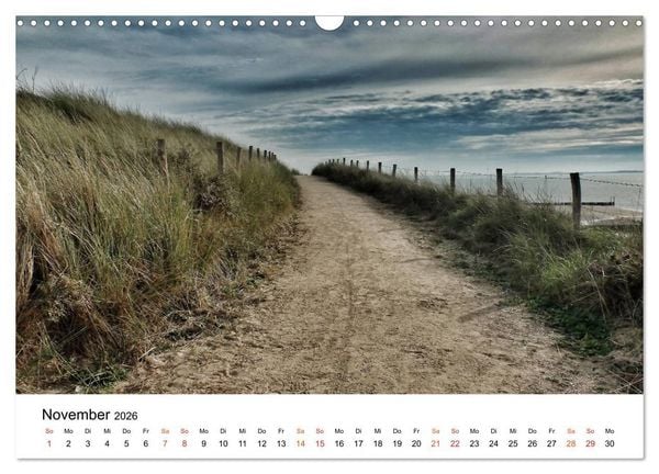 Produktbild: Wieder an der Nordsee (Wandkalender 2026 DIN A3 quer), CALVENDO Monatskalender