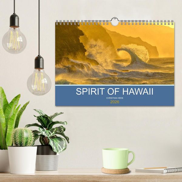 Produktbild: SPIRIT OF HAWAII (Wandkalender 2026 DIN A4 quer), CALVENDO Monatskalender