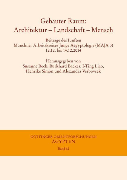 Produktbild: Gebauter Raum: Architektur - Landschaft - Mensch