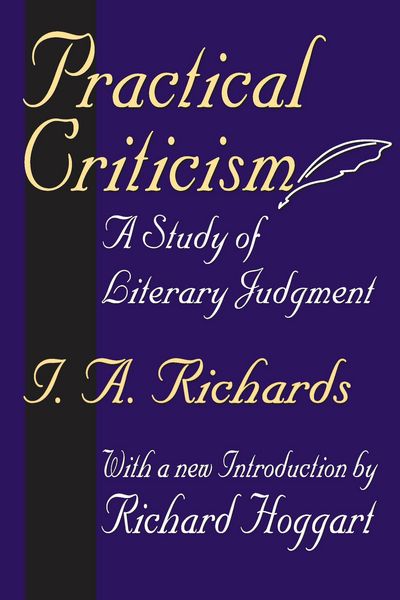 Produktbild: Practical Criticism