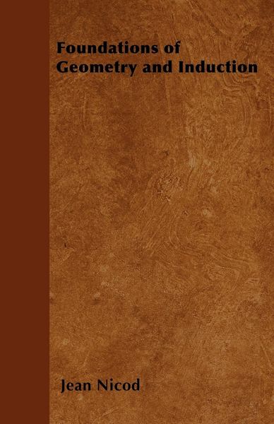 Produktbild: Foundations of Geometry and Induction