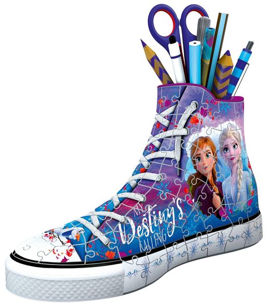 Produktbild: 3D Puzzle Ravensburger Sneaker Frozen 2 108 Teile
