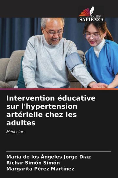 Produktbild: Intervention &eacute;ducative sur l'hypertension art&eacute;rielle chez les adultes