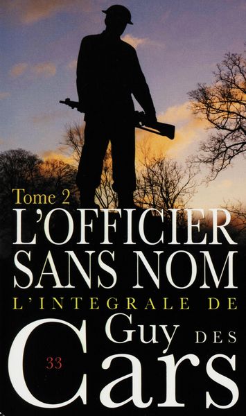 Produktbild: Guy des Cars 33 L'Officier sans nom Tome 2