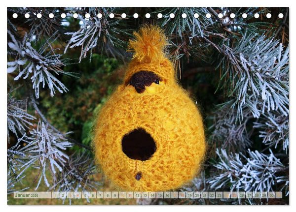 Produktbild: H&auml;kelimpressionen - Geh&auml;kelte Ideen f&uuml;r Haus und Garten (Tischkalender 2026 DIN A5 quer), CALVENDO Monatskalender