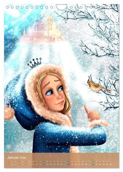 Produktbild: Meine Prinzessin (Wandkalender 2026 DIN A4 hoch), CALVENDO Monatskalender
