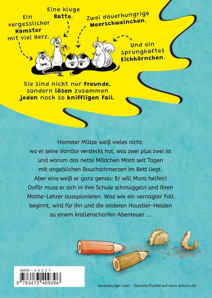 Produktbild: Die heimlichen Haustier-Helden, Band 1 - Ein vernagter Fall