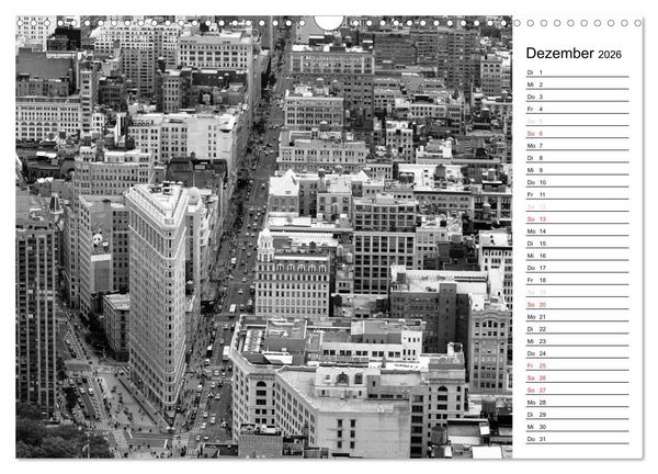 Produktbild: New York (Wandkalender 2026 DIN A3 quer), CALVENDO Monatskalender