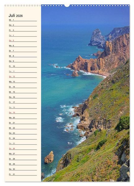 Produktbild: Portugal (hochwertiger Premium Wandkalender 2026 DIN A2 hoch), Kunstdruck in Hochglanz
