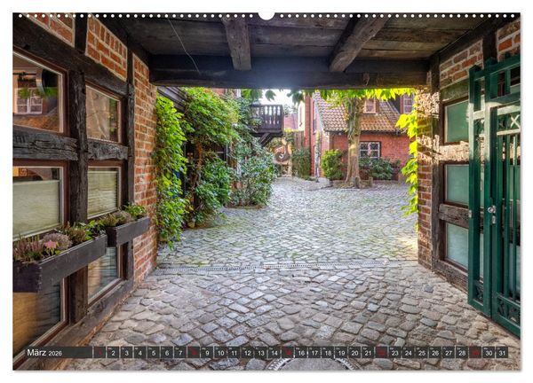 Produktbild: L&uuml;neburg - Die Salz- und Hansestadt (hochwertiger Premium Wandkalender 2026 DIN A2 quer), Kunstdruck in Hochglanz