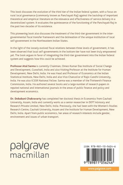 Produktbild: Integrating the Third Tier in the Indian Federal System