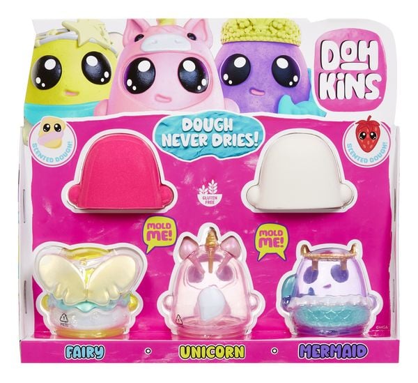 Produktbild: DohKins Fantasy Pack (Mermaid, Unicorn, Fairy)- Assortment 1