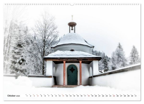 Produktbild: WINTERZAUBER Reit im Winkl und Umgebung (Wandkalender 2026 DIN A2 quer), CALVENDO Monatskalender