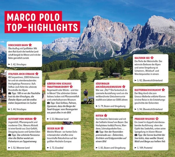 Produktbild: MARCO POLO Reisef&uuml;hrer S&uuml;dtirol