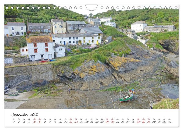 Produktbild: Cornwall. Der malerische S&uuml;dwesten Englands (Wandkalender 2026 DIN A4 quer), CALVENDO Monatskalender