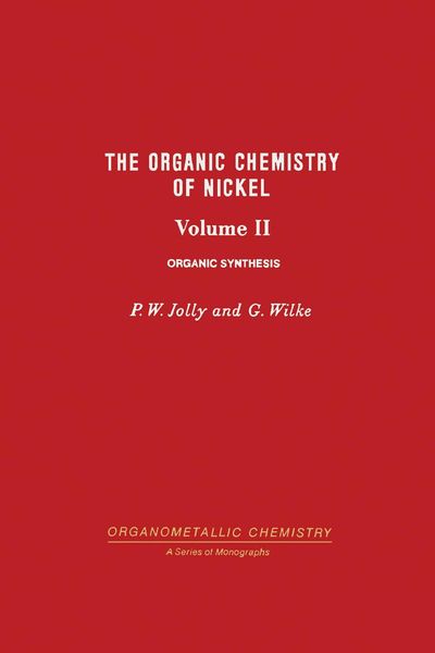 Produktbild: The Organic Chemistry of Nickel