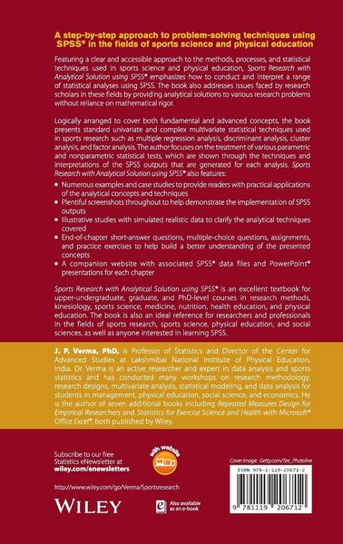 Produktbild: Sports Research with Analytical Solution using SPSS