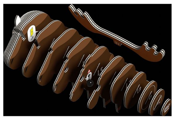 Produktbild: EUGY - 3D Bastelset Elch