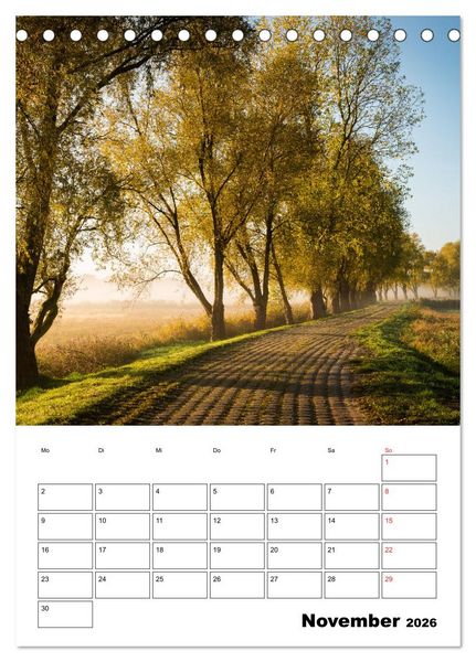 Produktbild: Usedom - Inseltraum im Norden (Tischkalender 2026 DIN A5 hoch), CALVENDO Monatskalender