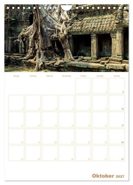 Produktbild: EXOTISCHES S&Uuml;DOSTASIEN - Planer 2027 (Wandkalender 2027 DIN A4 hoch), CALVENDO Monatskalender