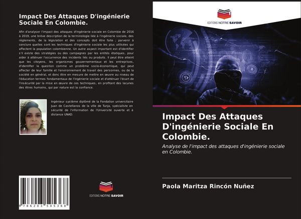 Produktbild: Impact Des Attaques D'ing&eacute;nierie Sociale En Colombie.