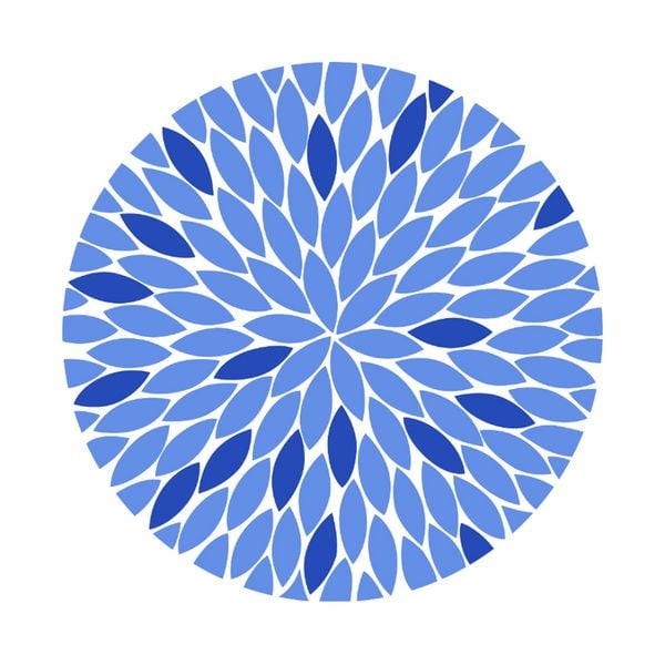 Produktbild: HTI-Living Bistro Sitzgruppe Metall blau Tisch mit 2 St&uuml;hlen Balkon Set Gartenm&ouml;bel Mosaik
