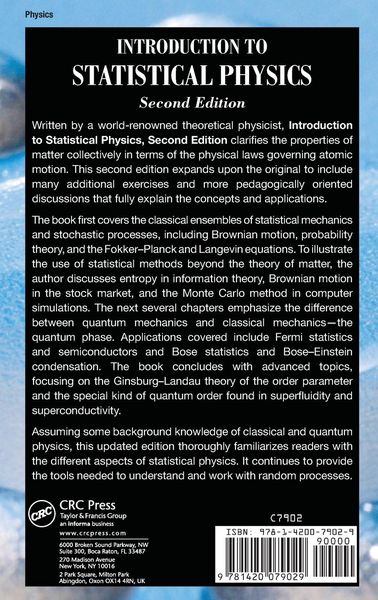 Produktbild: Introduction to Statistical Physics