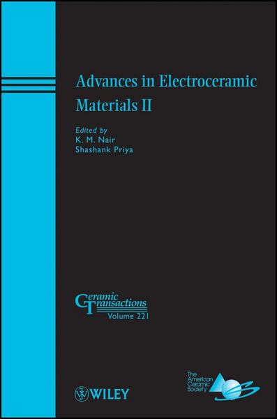 Produktbild: Advances in Electroceramic Materials II