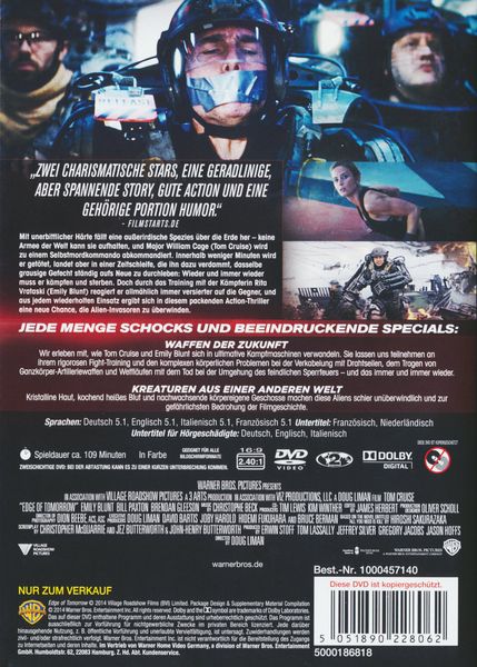 Produktbild: Edge of Tomorrow