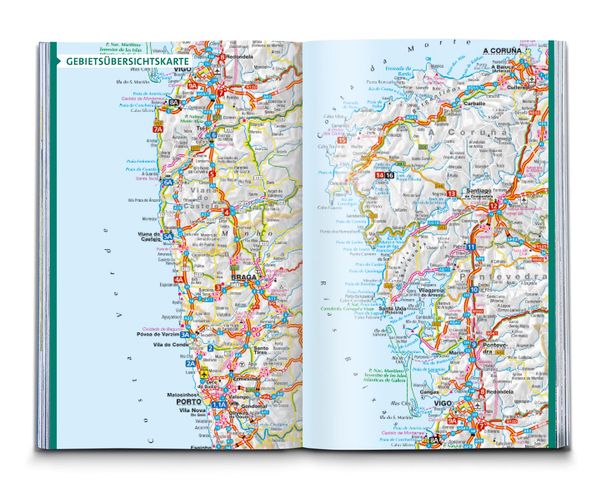 KOMPASS Wanderführer Jakobsweg Portugal Spanien, 60 Touren