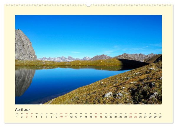 Produktbild: Lechtaler Alpen (Wandkalender 2027 DIN A2 quer), CALVENDO Monatskalender