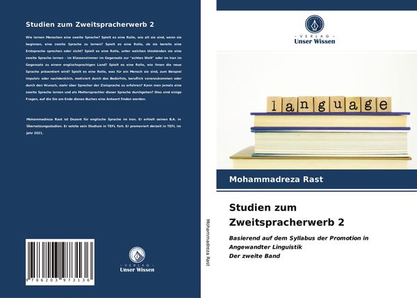 Produktbild: Studien zum Zweitspracherwerb 2