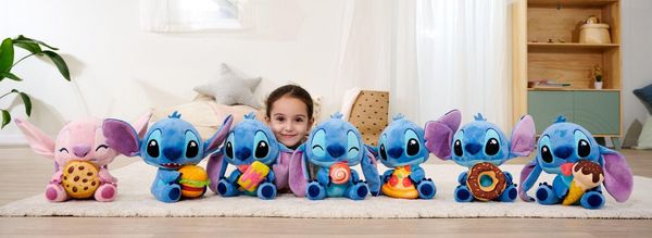 Produktbild: Disney Stitch mit Burger, 25cm