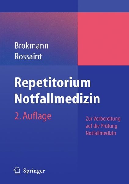Produktbild: Repetitorium Notfallmedizin