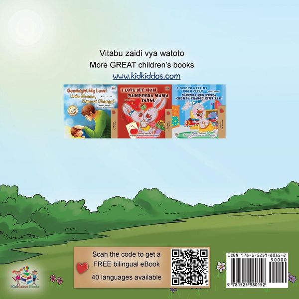 Produktbild: Being a Superhero (Swahili English Bilingual Children's Book)