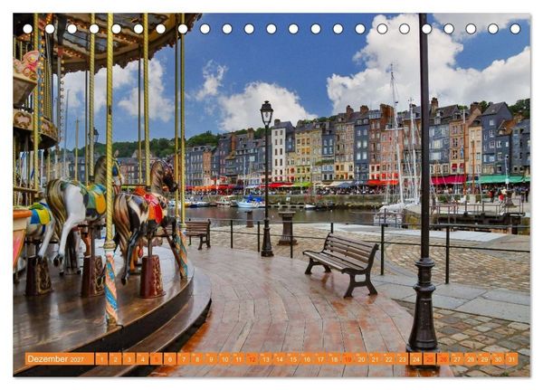 Produktbild: Quer durch die Normandie (Tischkalender 2027 DIN A5 quer), CALVENDO Monatskalender