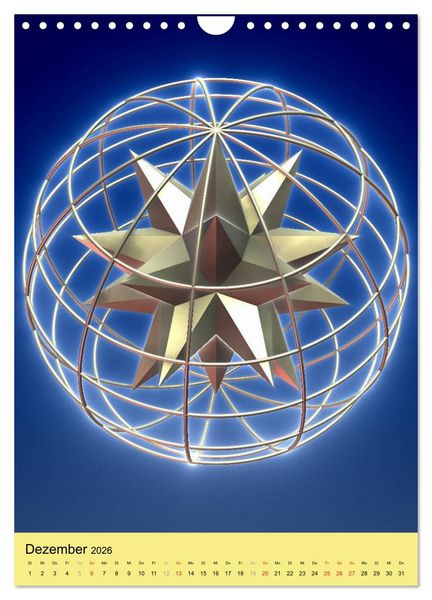 Produktbild: Fraktale Geometrie (Wandkalender 2026 DIN A4 hoch), CALVENDO Monatskalender